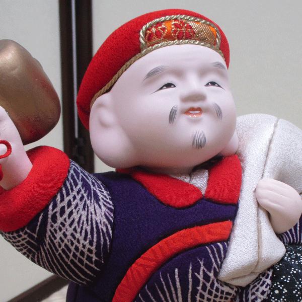 送料無料！】京製木目込人形 大黒天 : 洛齊コレクション - 通販
