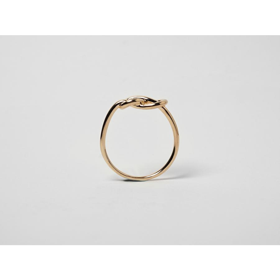 18K リング レディース 指輪 ファッションリング 無限 インフィニティ