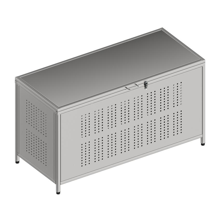 ゴミ箱 ゴミステーション ごみ収集ボックス 組立式 350L 屋外 大きい