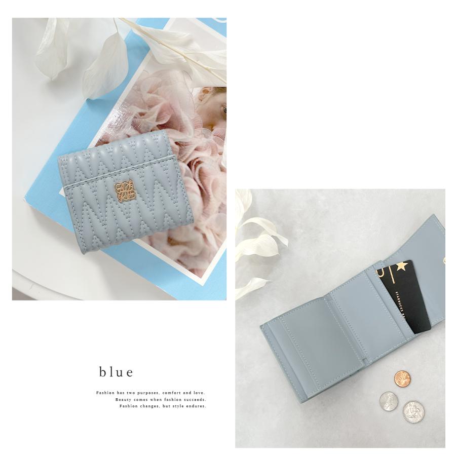 GISELLE 財布 レディース 三つ折り ミニ財布 折りたたみ 小さめ