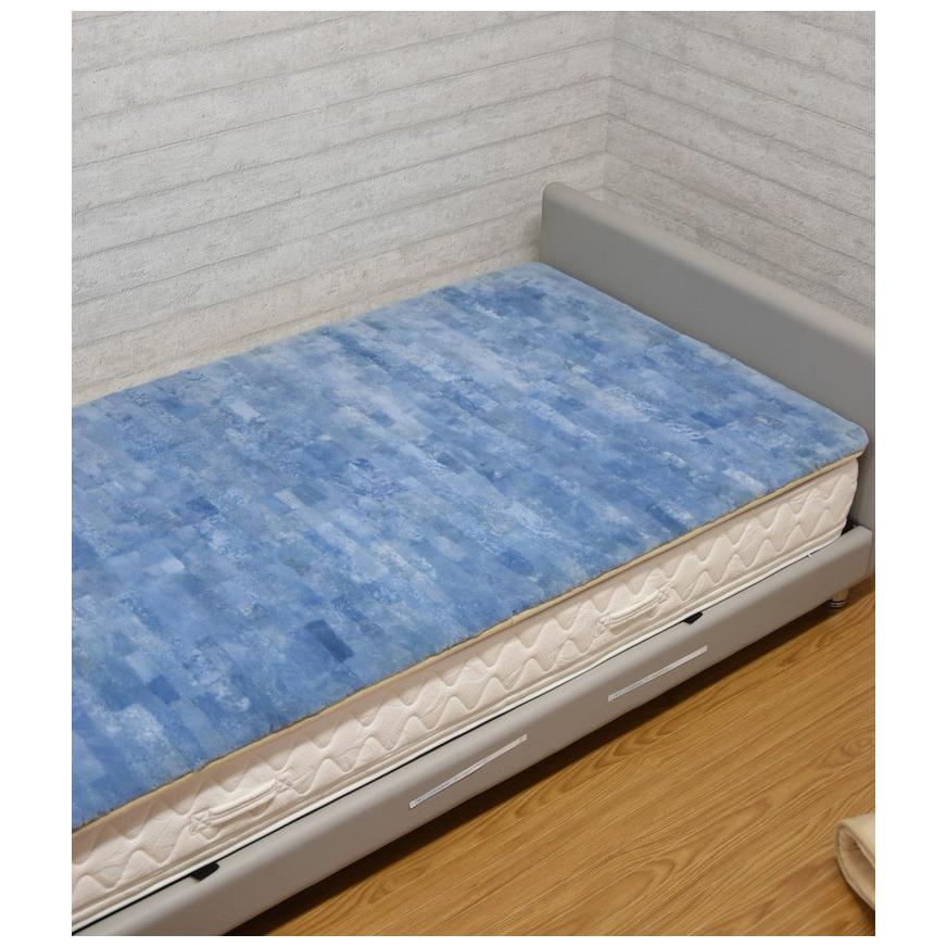 丸八真綿 敷きパッド ファーパッド オーストラリア産 原皮使用 100