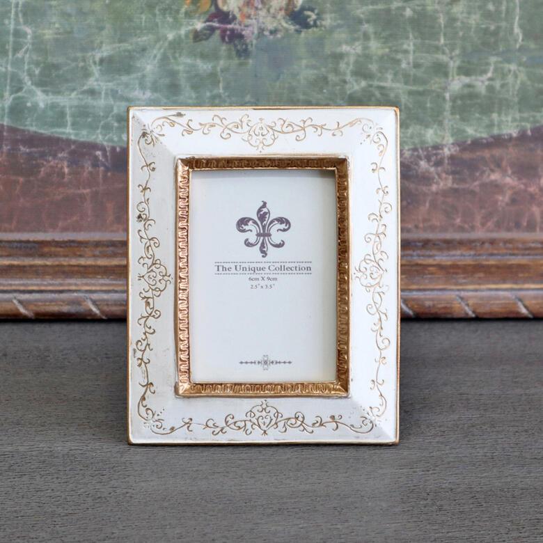 ♣️新品 ロココ アンティーク調 フォトフレーム シェルウェーブ