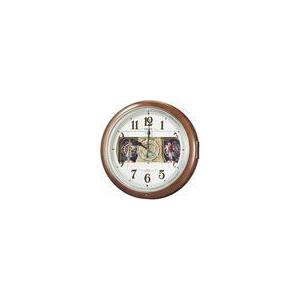 SEIKO からくり ウェーブシンフォニー 電波 掛時計 RE559H : 時計と