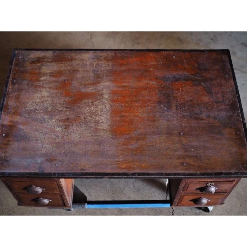 アンティーク書斎机 大正〜昭和初期 古録展 送料別 Gサイズ 中古 品番