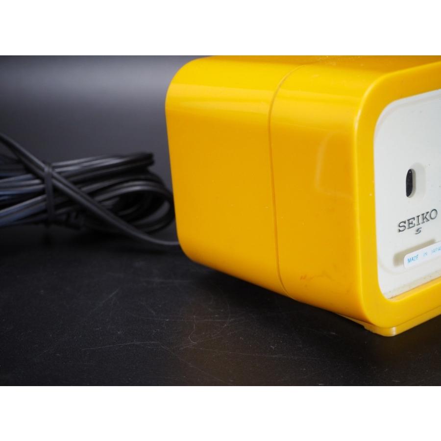 SEIKO（セイコー） パタパタ時計 デジタルクロック DP666T イエロー 50