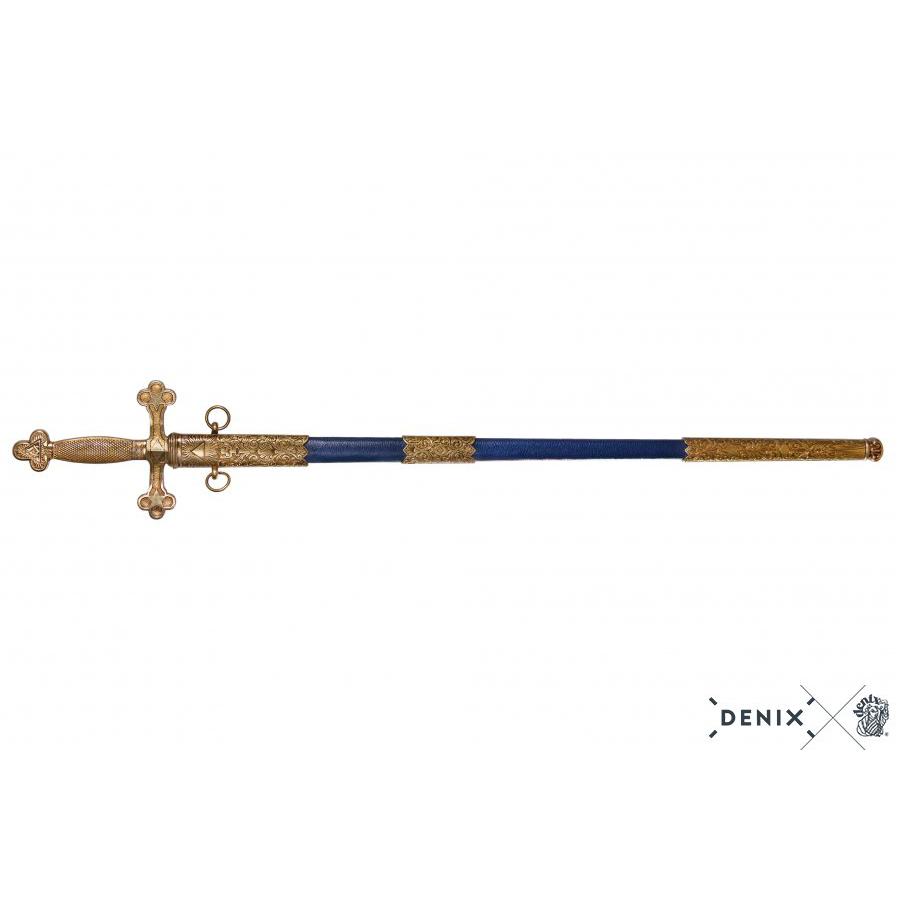 DENIX 4119 メイソンリーシンボリックスオード 模造刀 レイピア