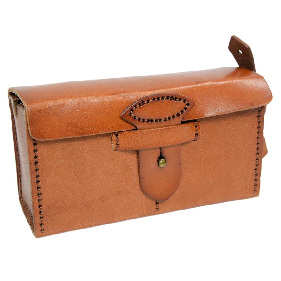 弾薬ポーチ 旧日本軍モデル 九九式弾薬盒 後盒 牛革製 旧式装備