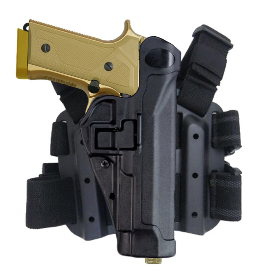 BLACKHAWK レッグホルスター Serpa LV2 ベレッタ92/M9A1 レール対応