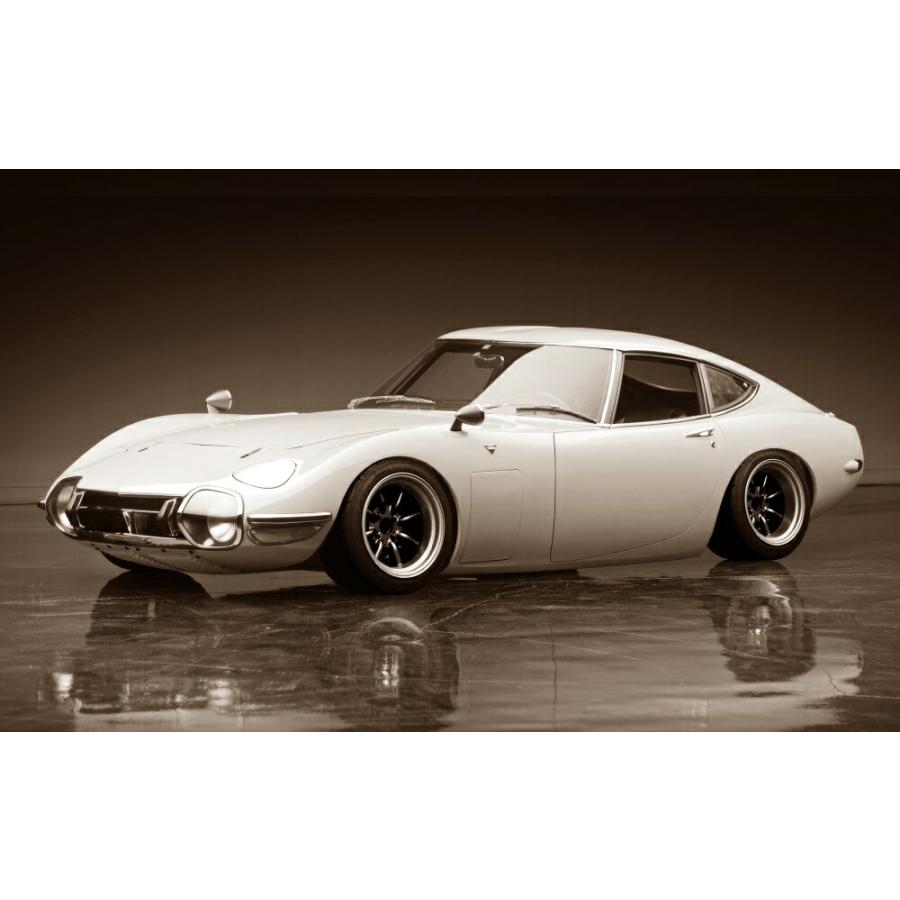 絵画風 壁紙ポスター (はがせるシール式) トヨタ 2000GT 前期型