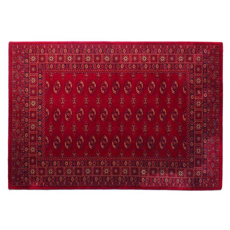 ラグ ラグマット トルコ産 クラシックレッド 133×195 長方形 四角形