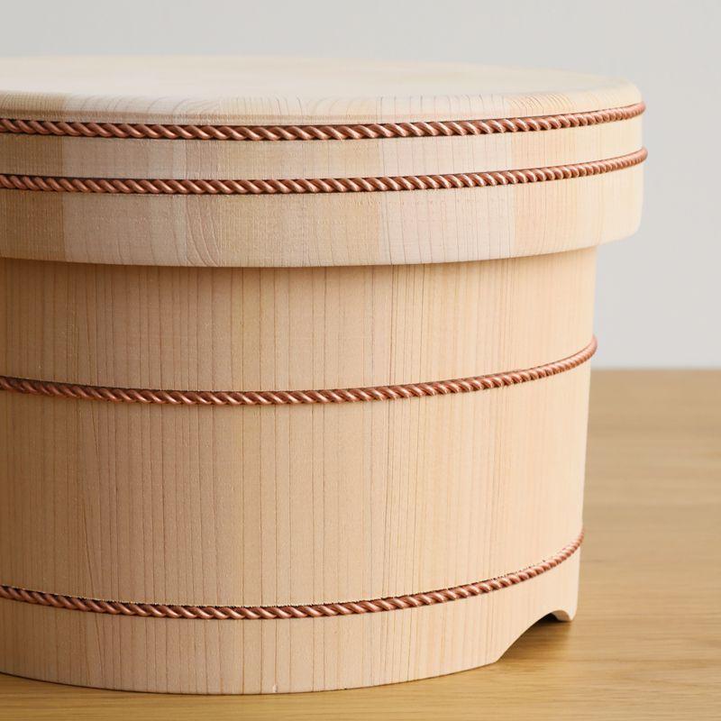 自在のお櫃 おひつ 木製 20cm 木曽 さわら 椹 日本製 山一 松田美智子