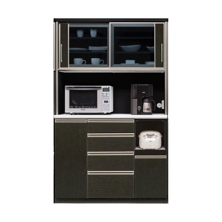 食器棚 キッチンボード 幅120 奥行48 高さ200 完成品 国産 モイス加工