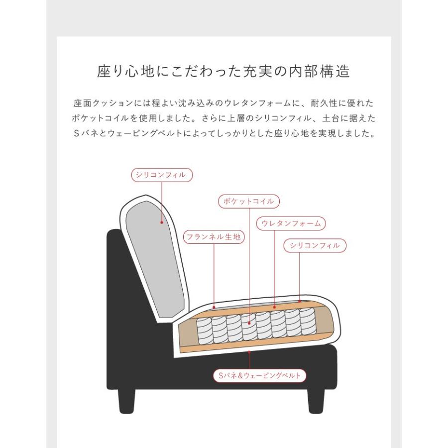 リコメン堂 コーナーソファ 4人掛け 幅270cm レザー PVC 北欧 おしゃれ