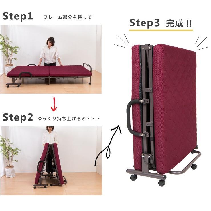 電動ベッド シングル 高反発 電動リクライニングベッド キルト仕様