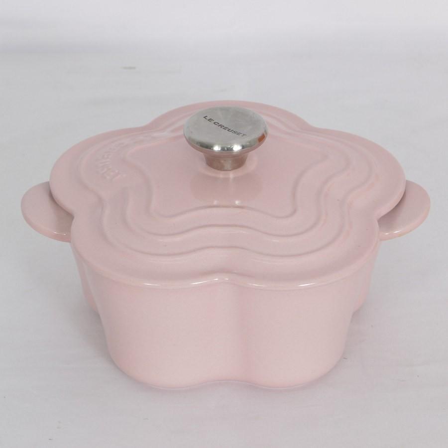 ボーナスストア+5％】ル・クルーゼ ココットフルール 16cm シフォン