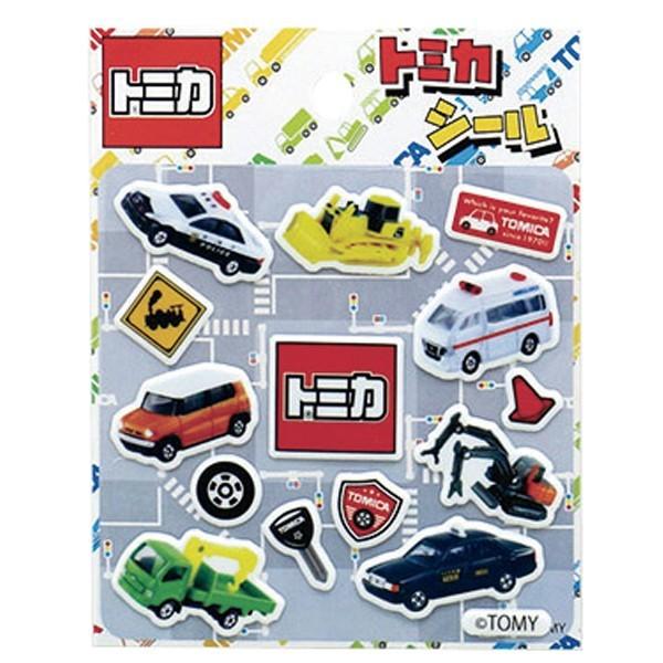 トミカ トミカシール 3種類柄3枚1セット 車 : remon - 通販 - Yahoo