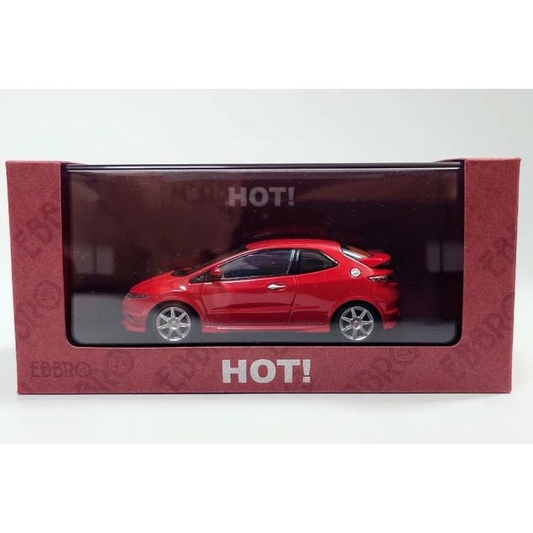 エブロ 1/43 ホンダ シビック タイプR ユーロ 日本バージョン FN2