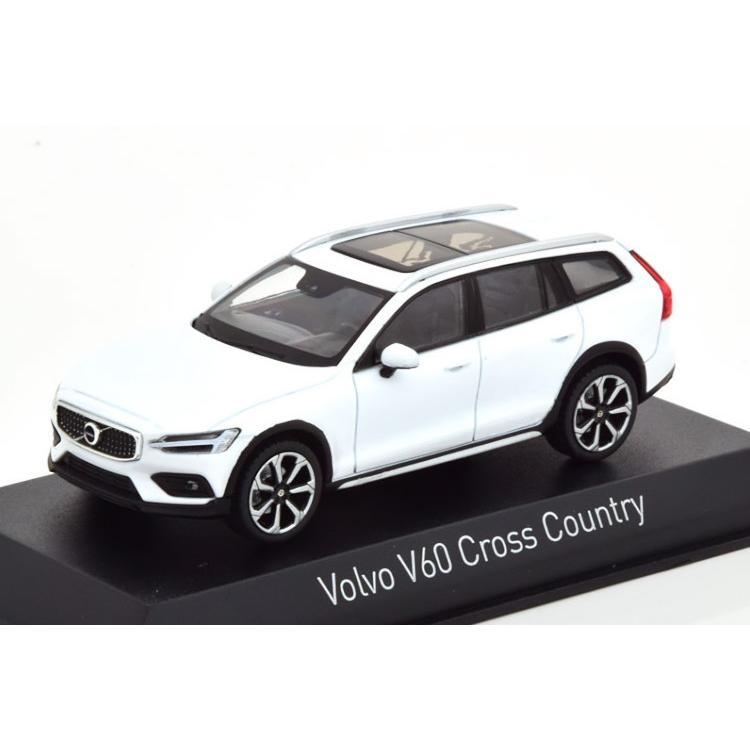 ノレブ 1/43 ボルボ V60 クロスカントリー 2019 クリスタルホワイト