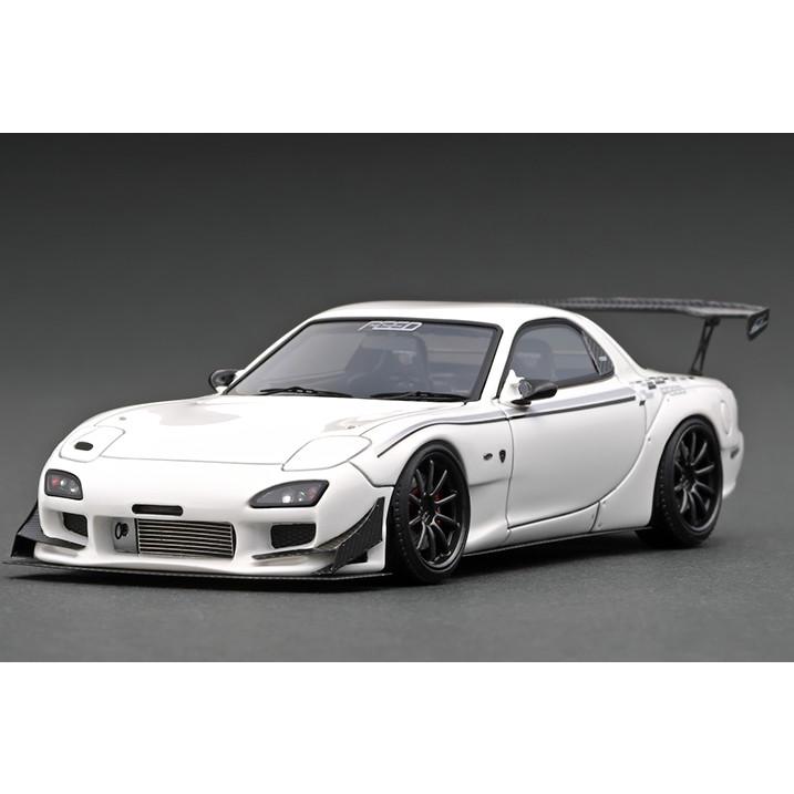 イグニッション 1/43 マツダ FEED RX-7 FD3S ホワイト : 寝具