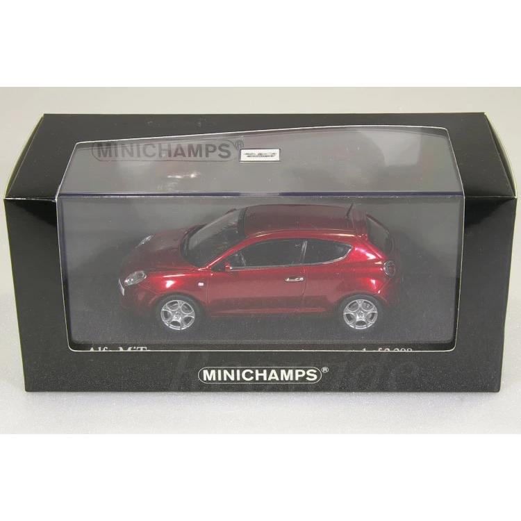 ミニチャンプス 1/43 アルファロメオ ミト 2009 レッド・メタリック