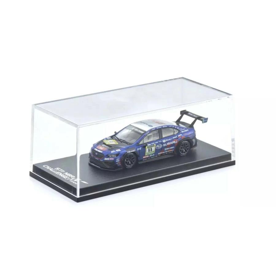 京商 1/64 ミニカー & ブック #24 スバル WRX NBR チャレンジ 2024