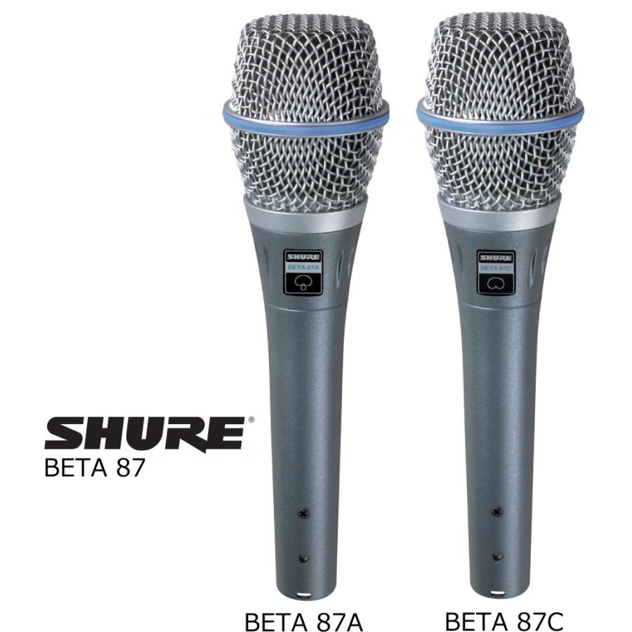 SHURE（シュア） ボーカル用コンデンサー型マイクロホン BETA87