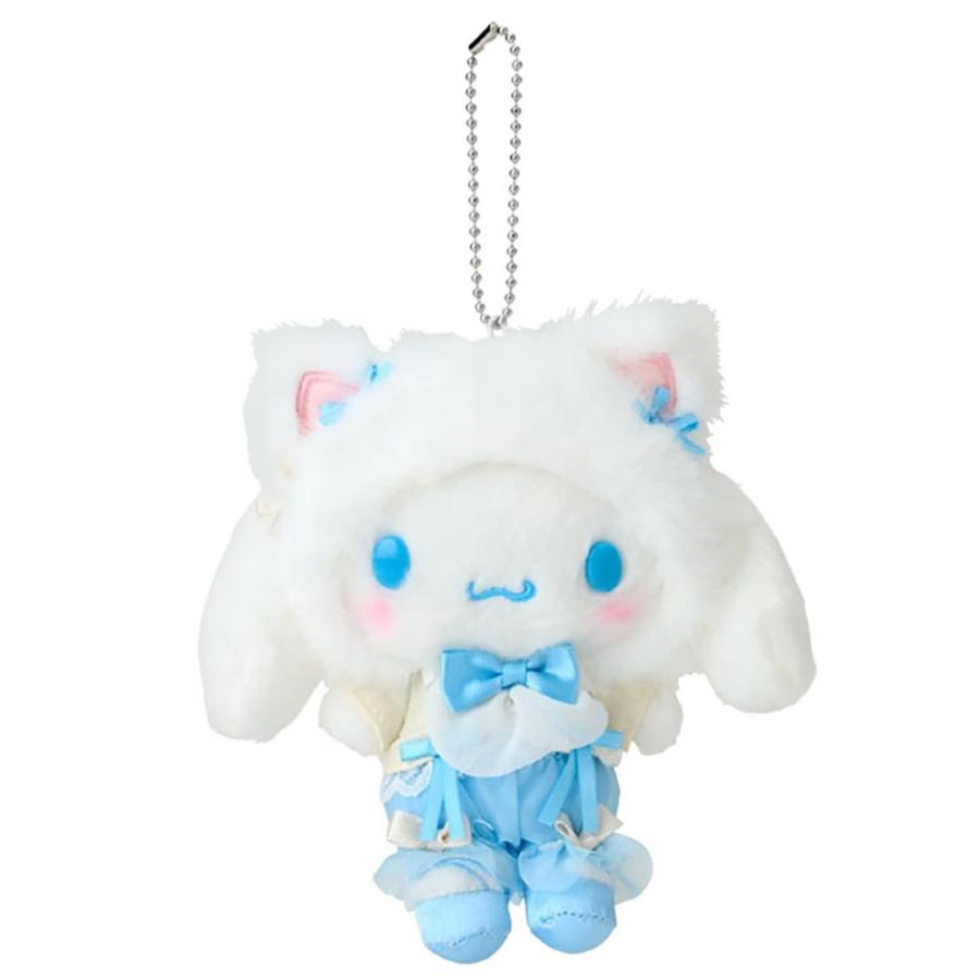 サンリオ シナモロール マスコットホルダー 白猫バレリーナ マスコット