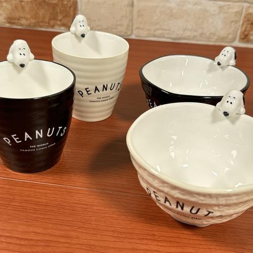 マリモクラフト ピーナッツ/スヌーピー フィギュア付き湯飲み SPTX-007