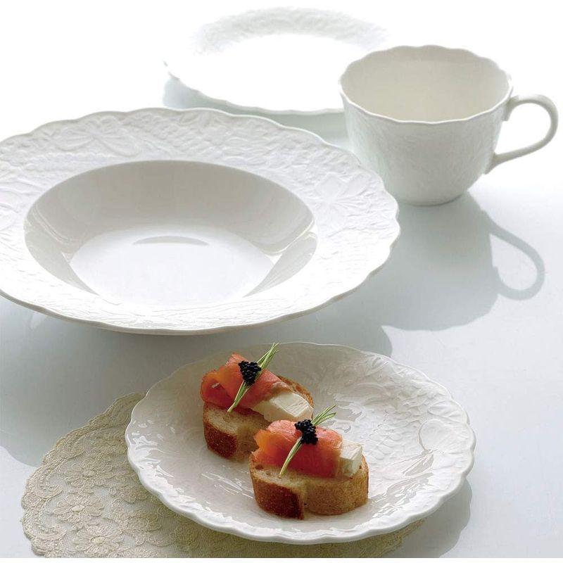 NARUMI(ナルミ) 食器 セット ホニトン・レース モーニングセットペア