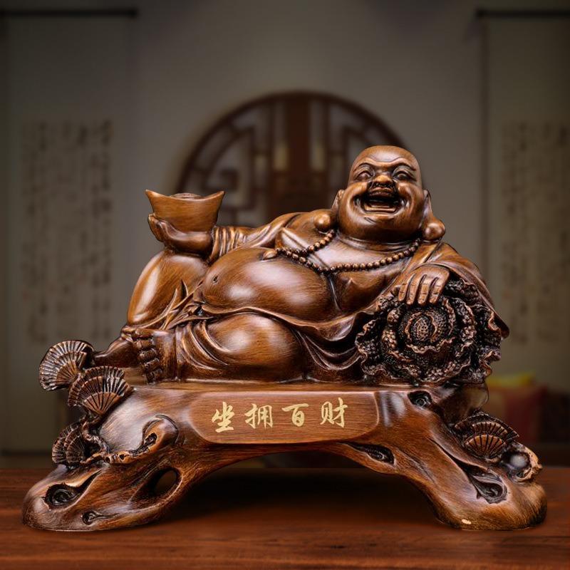 布袋様 オブジェ 開運 運気 風水 仏像 神様 玄関 昇運 置物 縁起物 魔