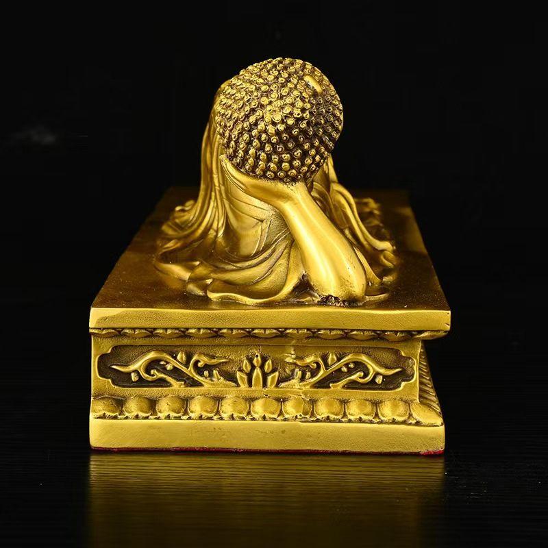 佛像 涅槃仏 釈迦牟尼仏 如来像 釈迦 風水 置物 オブジェ 仏像 供養像