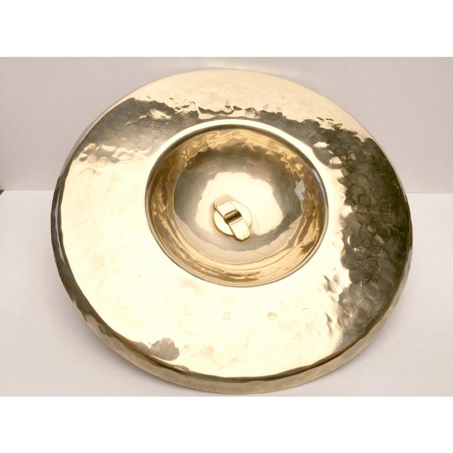 祭り囃子用品 青森ねぶた 手振り鉦 手平鉦 チャッパ 5寸 手打ち【送料