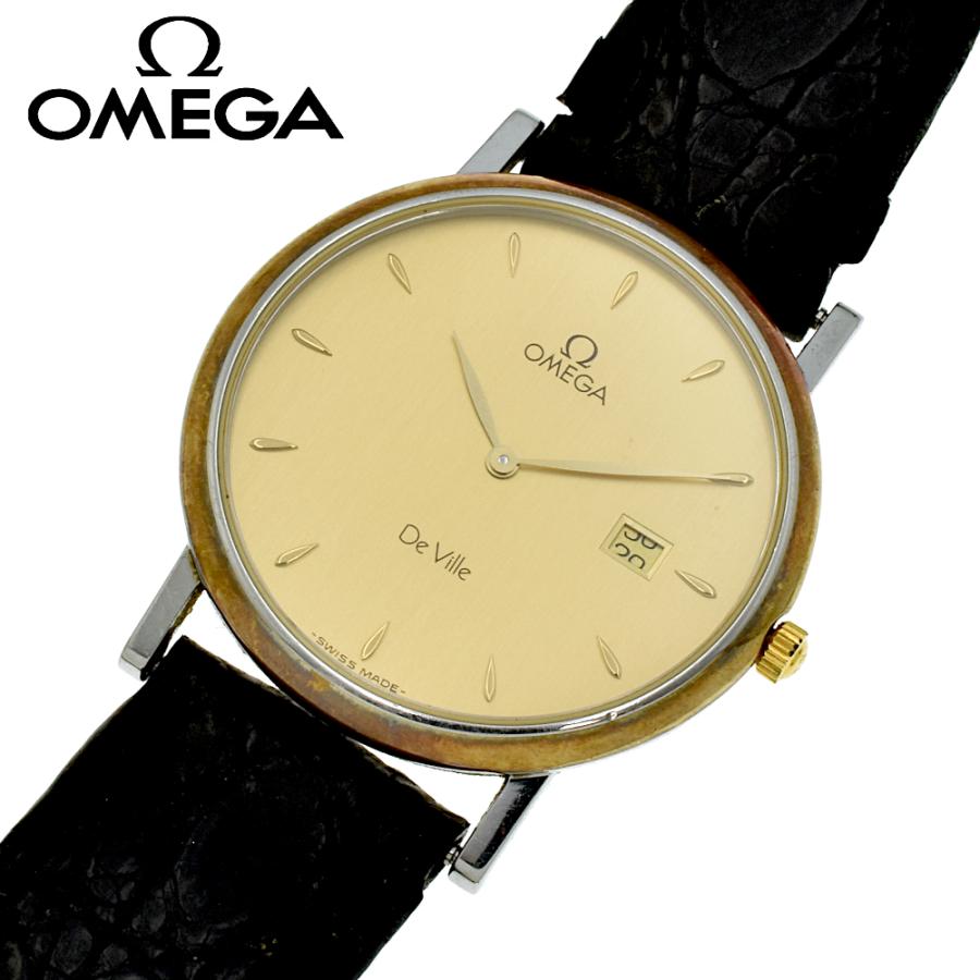 OMEGA（オメガ） 【A02123】OMEGA デビル QZ クォーツ メンズ腕時計