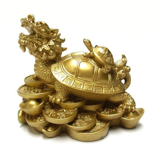 龍亀（ロングイ）10cm 風水 置物 銭亀 : 仏像と縁起物の専門店 龍祥