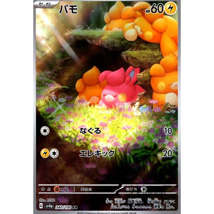 パモ(340・190 AR)/雷 ポケモンカード : トレカショップ竜のしっぽ