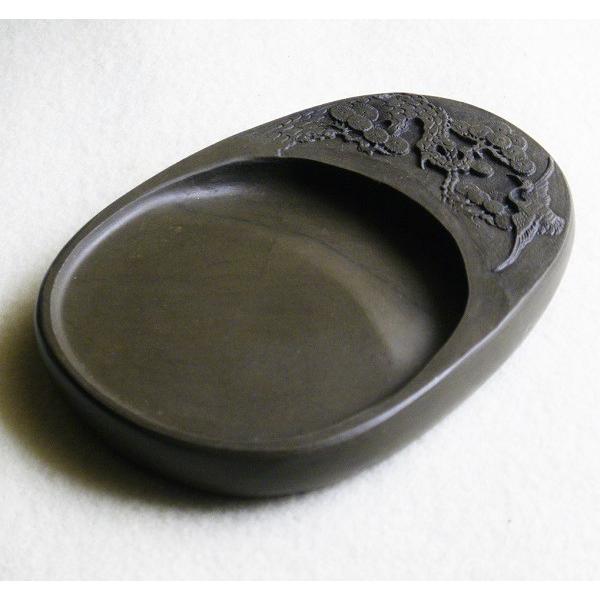 端渓硯 宋坑 5吋 松鶴延年硯 すずり : 書道用品 緑風店 - 通販 - Yahoo