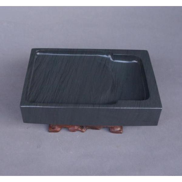 歙州硯 水波紋硯 約10吋 歙硯 すずり : 書道用品 緑風店 - 通販