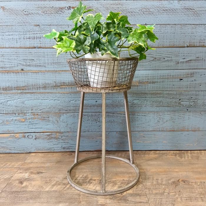 ガーデニング 雑貨 棚 花台 フラワースタンド アイアン アンティーク