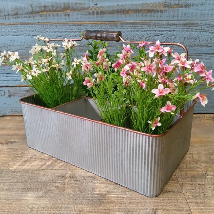 ガーデニング 雑貨 ブリキポット 植木鉢 鉢 鉢カバー プランター