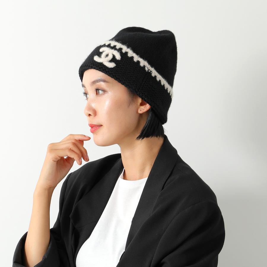 CHANEL（シャネル） ニット帽 AA9203 B13196 レディース カシミヤ ココ