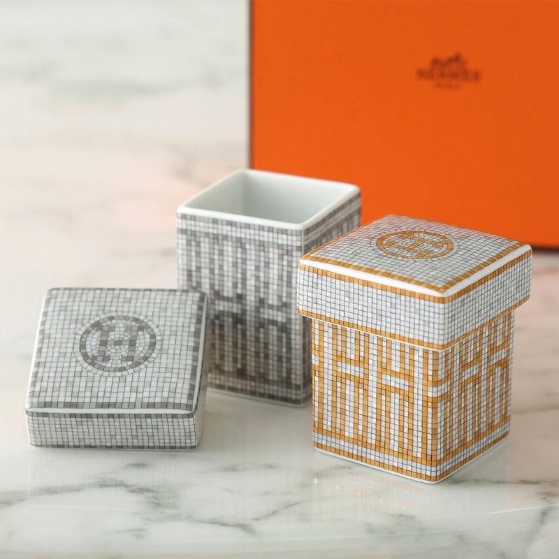 HERMES（エルメス） ティーキャディー Masaique au 24 Petite boite