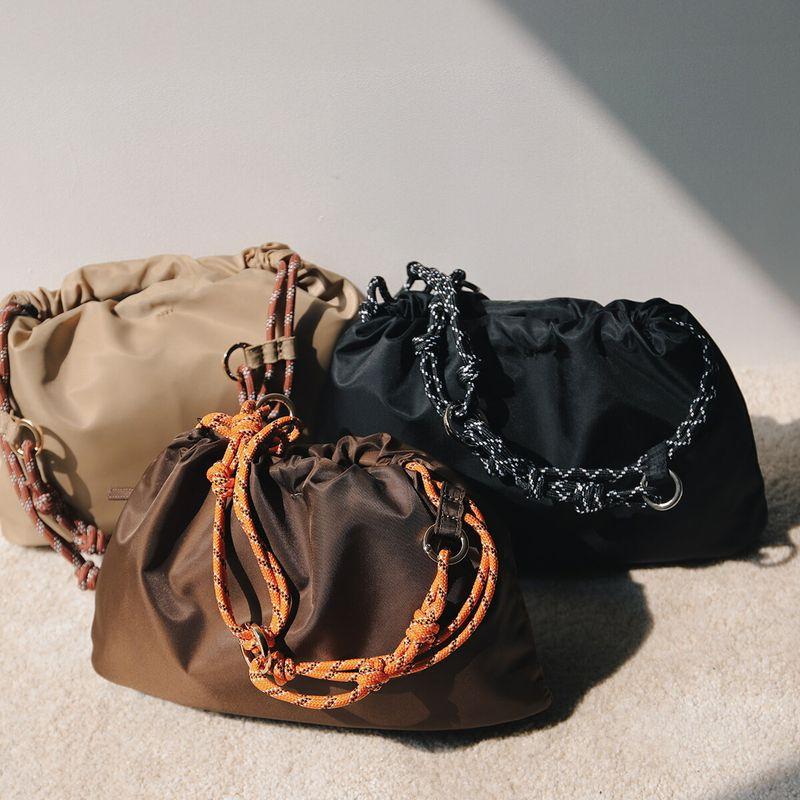 Le Vernis（ル・ベルニ） 巾着バッグ Paracord wide mini bag 245