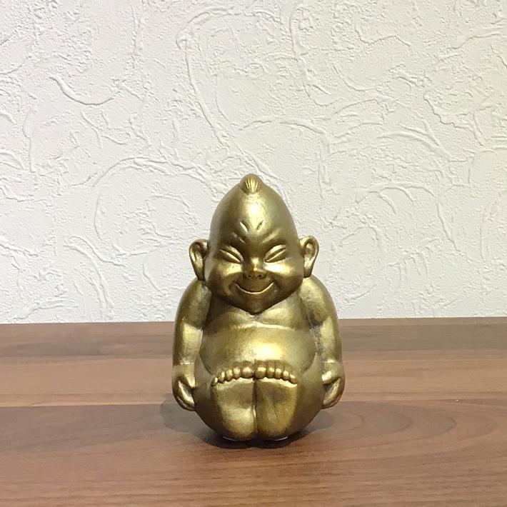 ビリケンさん 置物 商売繁盛 幸運 金色 開運招福 財運 金運 玄関