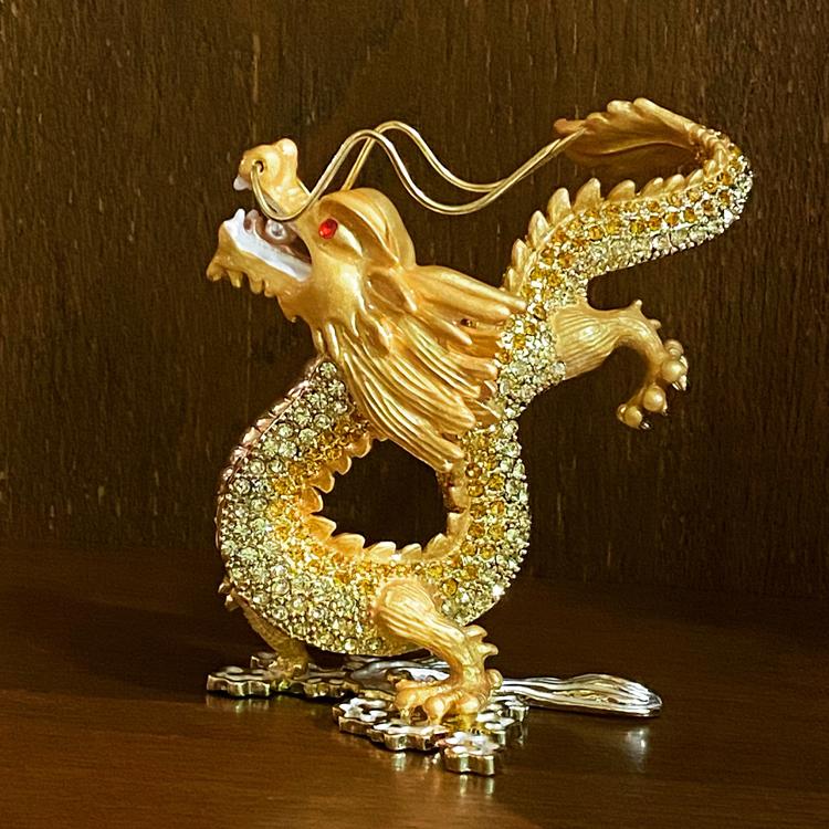 龍の置物 金色 ゴールド 開運グッズ 金運アップ 通販 風水グッズ 龍 竜