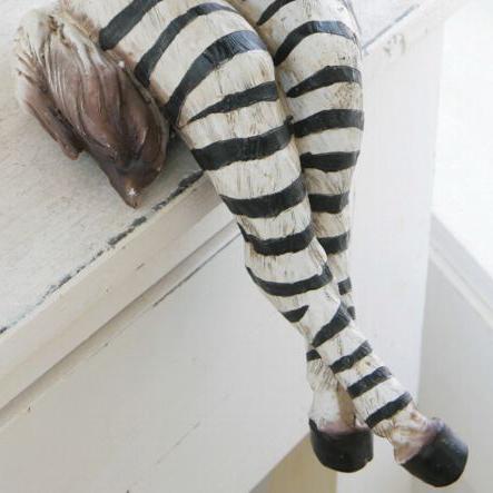 シマウマ ゼブラ アンティーク調 しまうま zebra 置物 インテリア小物