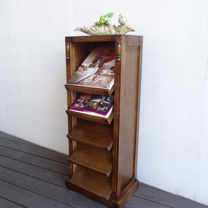 ウッドギャラリー樹 スリッパラック マガジンラック 木製 無垢材