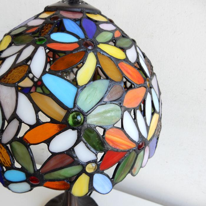 ステンドランプ BLOOM MIX ステンドグラス ランプ おしゃれ 花