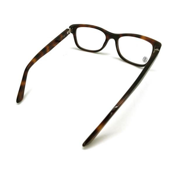 Cartier（カルティエ） メガネフレーム ブランド 鼈甲柄ブラウン CHET