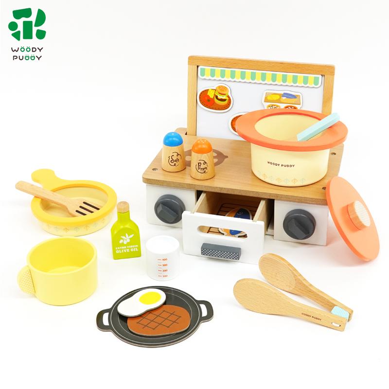 ウッディプッディ（WOODY PUDDY） おままごと 木製 キッチン