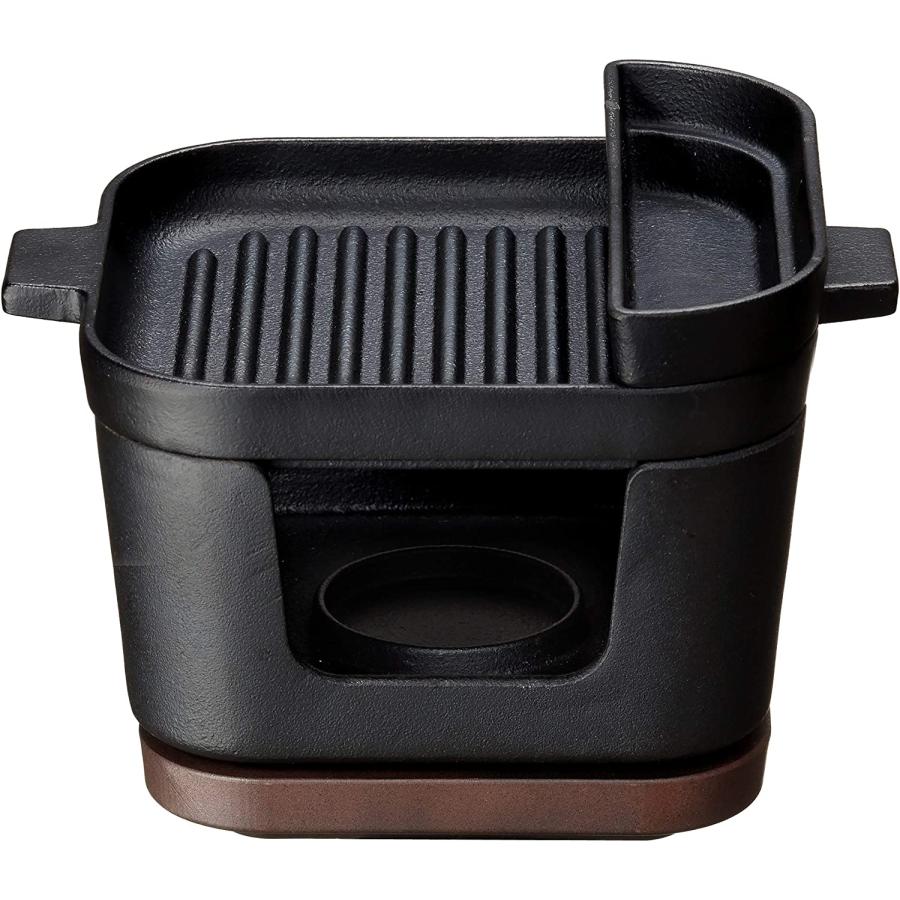 イシガキ 鉄鋳物 IH対応 デリッシュ・ライフ COLOスクエアグリルパン